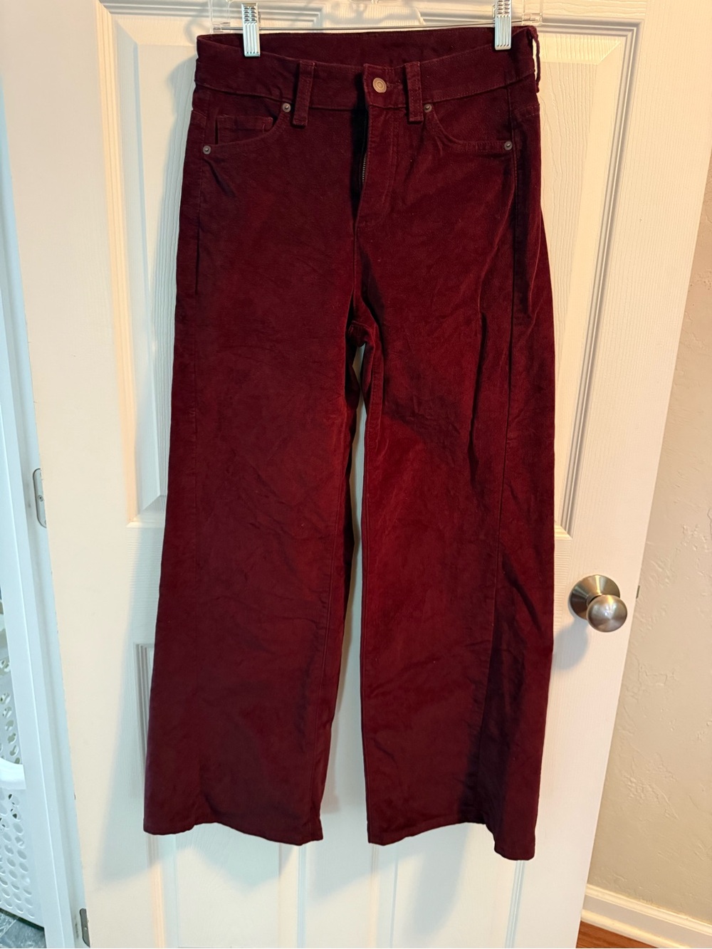 Time & Tru velvet pants